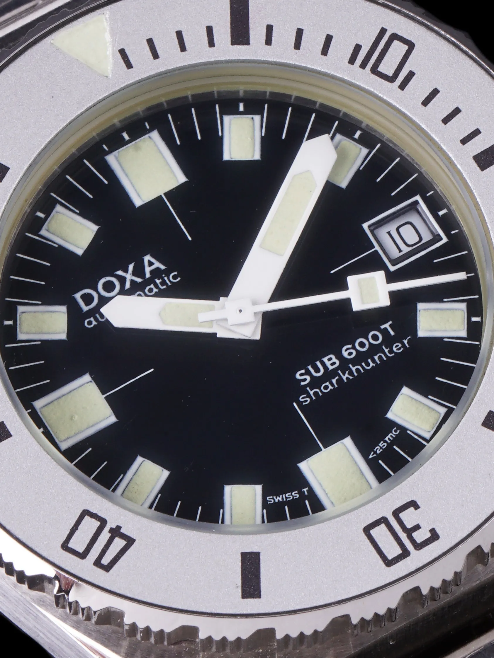 1980s DOXA Sub 600T Sharkhunter Black Dial (Aubry Era)