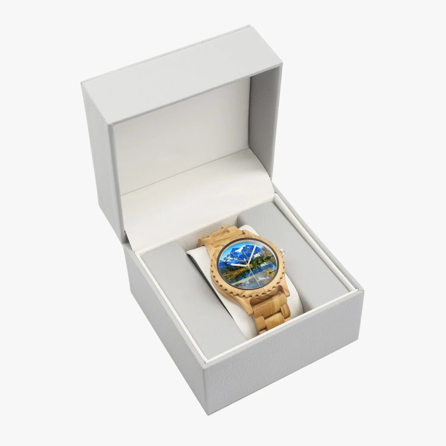 206. Italian Olive Lumber Wooden Watch