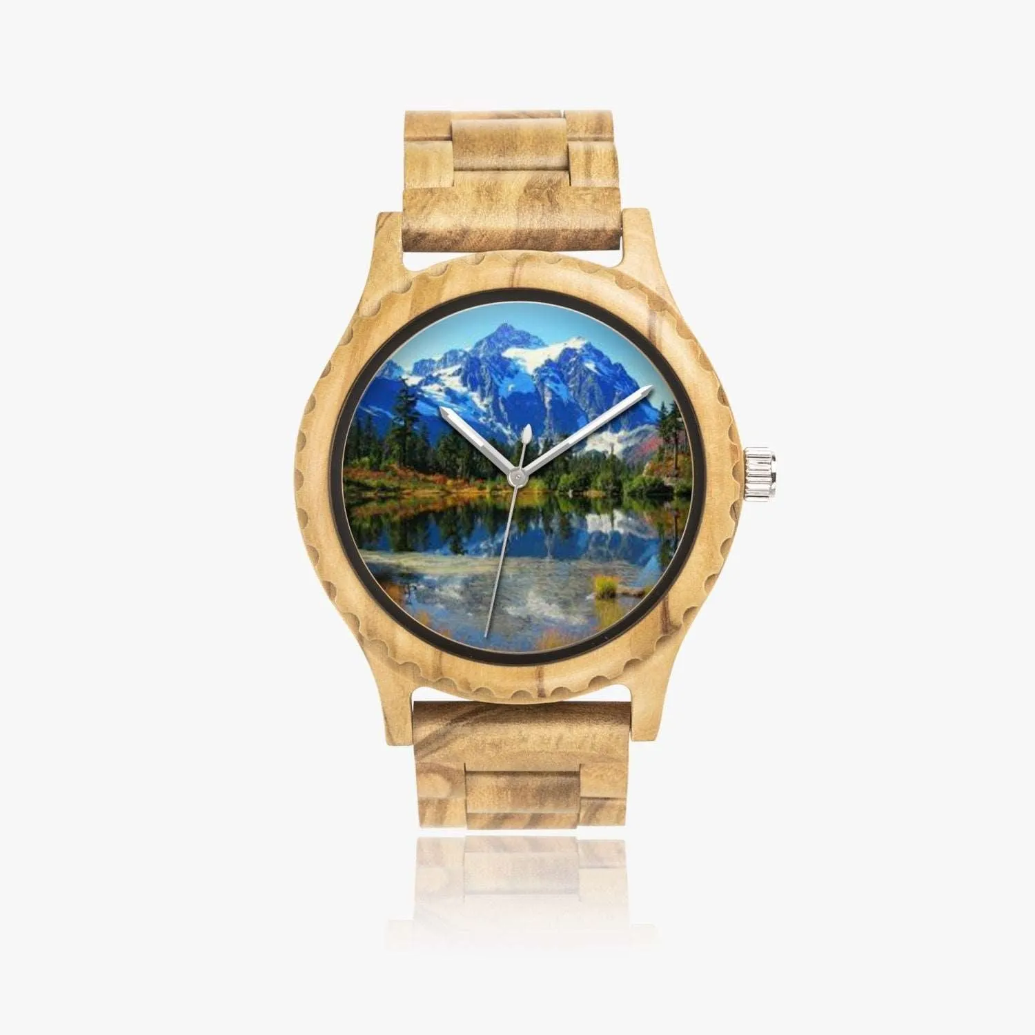 206. Italian Olive Lumber Wooden Watch