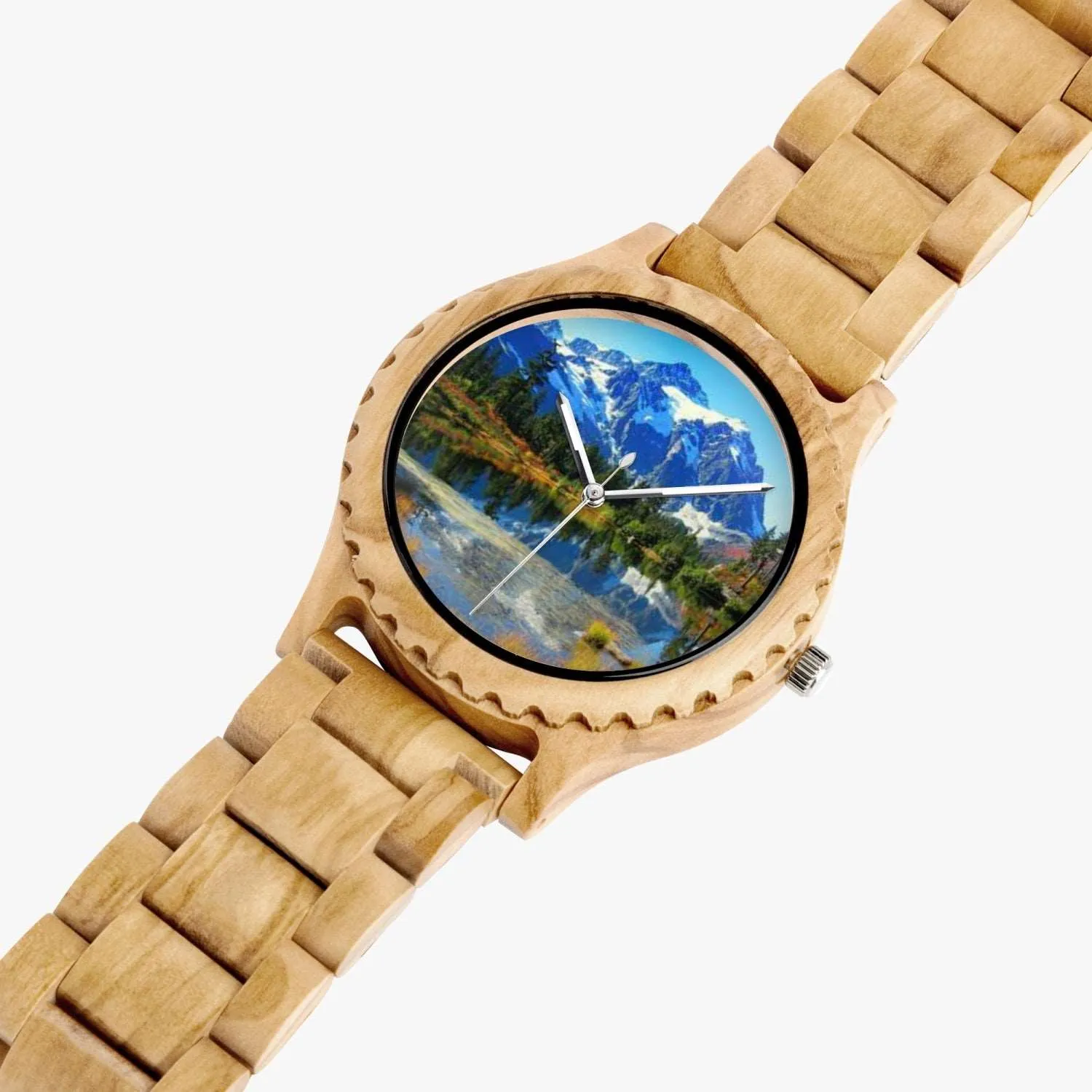 206. Italian Olive Lumber Wooden Watch