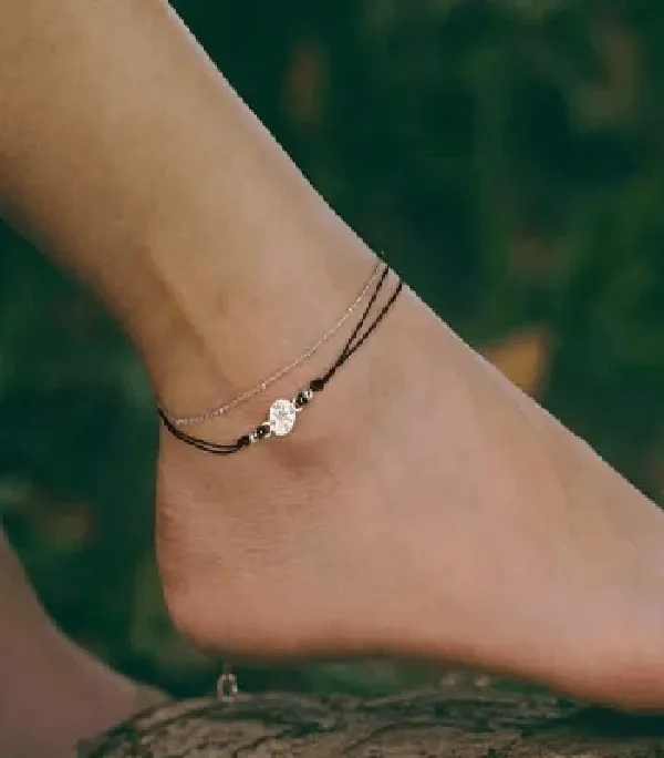 Adult's 'Summer Holiday' Adjustable Anklet Set