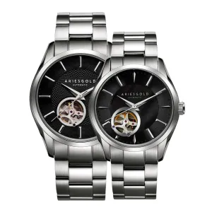 ARIES GOLD INSPIRA G 9022 & L 9023 S-BK COUPLE'S SET