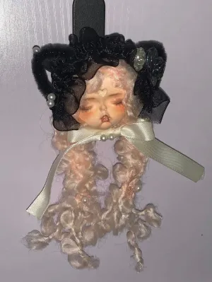BJD DOLL CLAY SCULPT DOLLS ,POLYMER CLAY DOLL BROOCHES 02