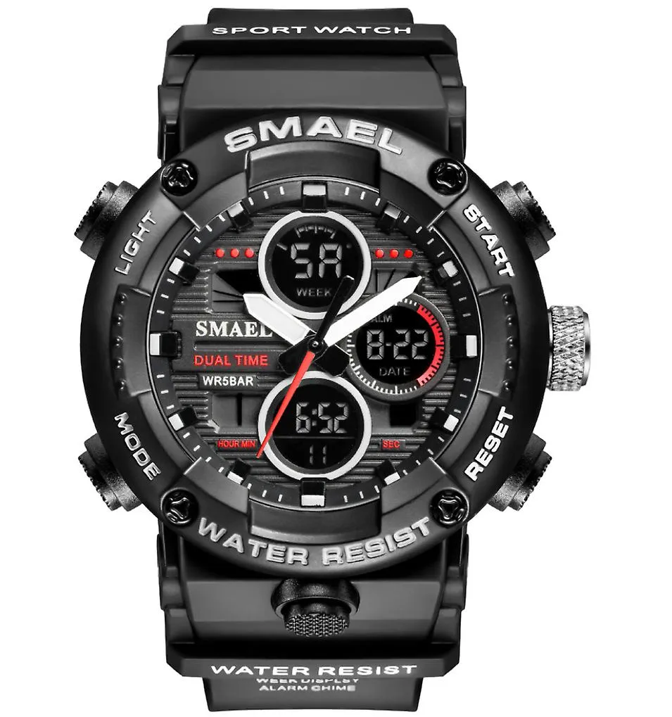 black white Men's watches, outdoor waterproof sports watches AZ19975