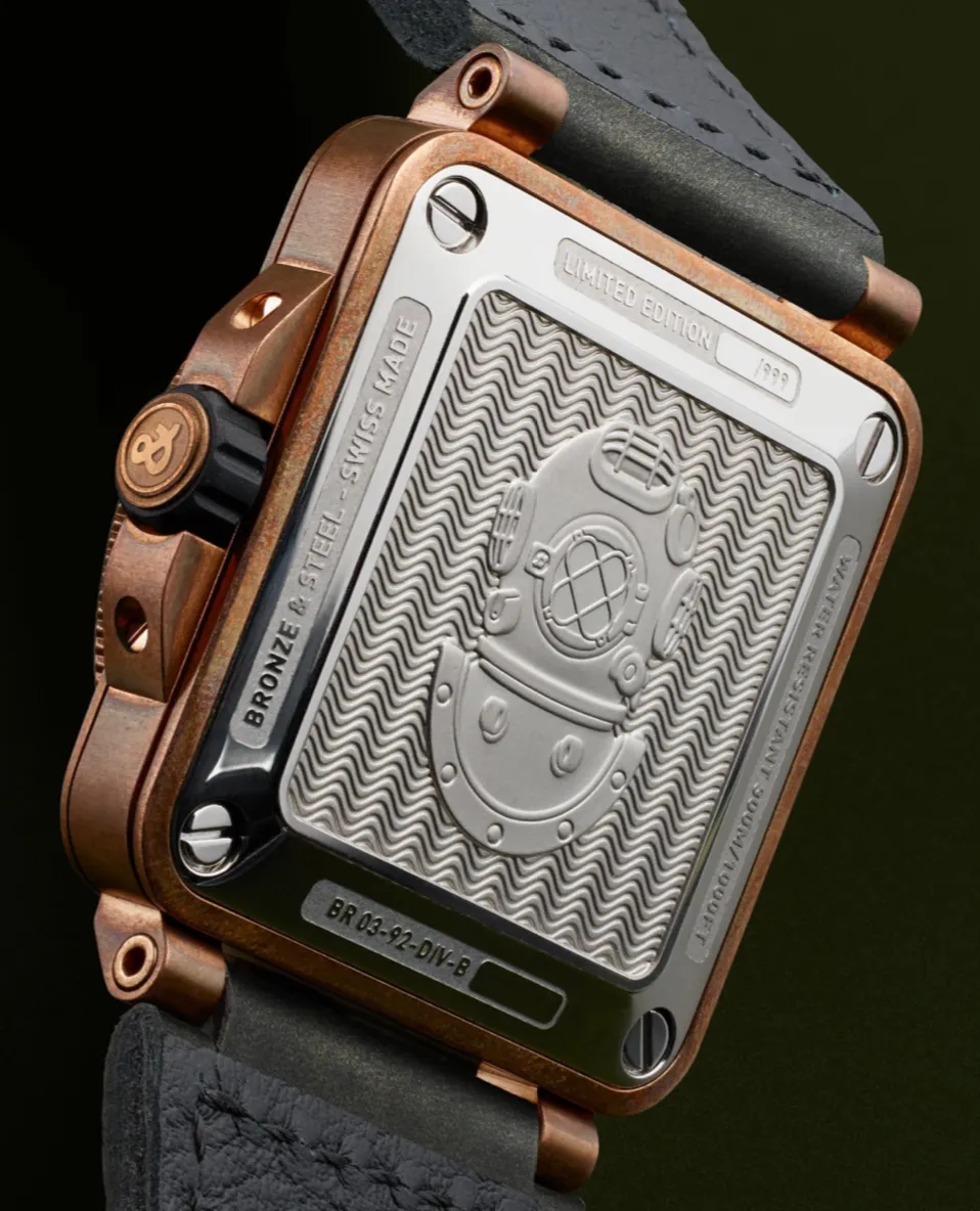 BR Watch BR 3 92 Diver Green Bronze Limited Edition