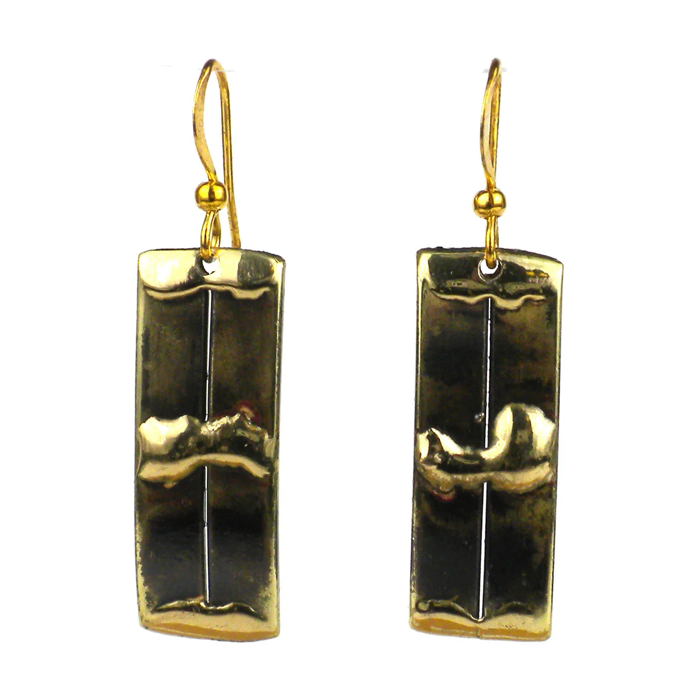 Brass Struts Earrings Brass Images