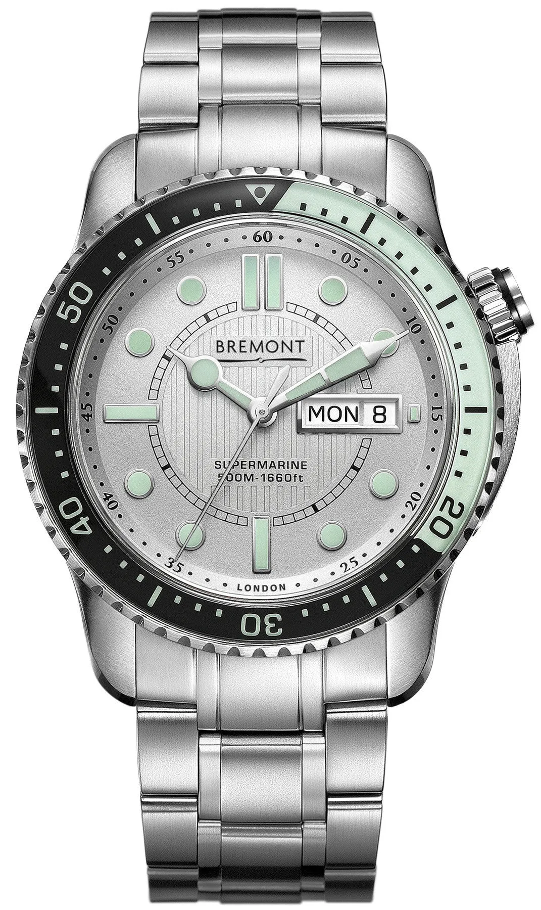 Bremont Watch Supermarine 500 Silver Bracelet