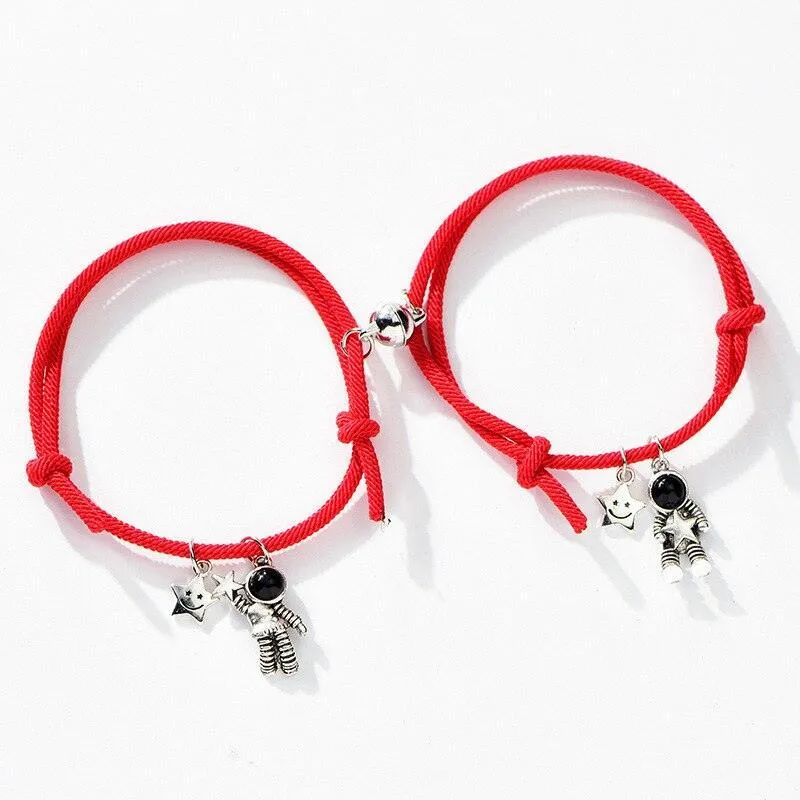 Cosmic Connection: The Astral Bond Magnetic Couple Bracelets
