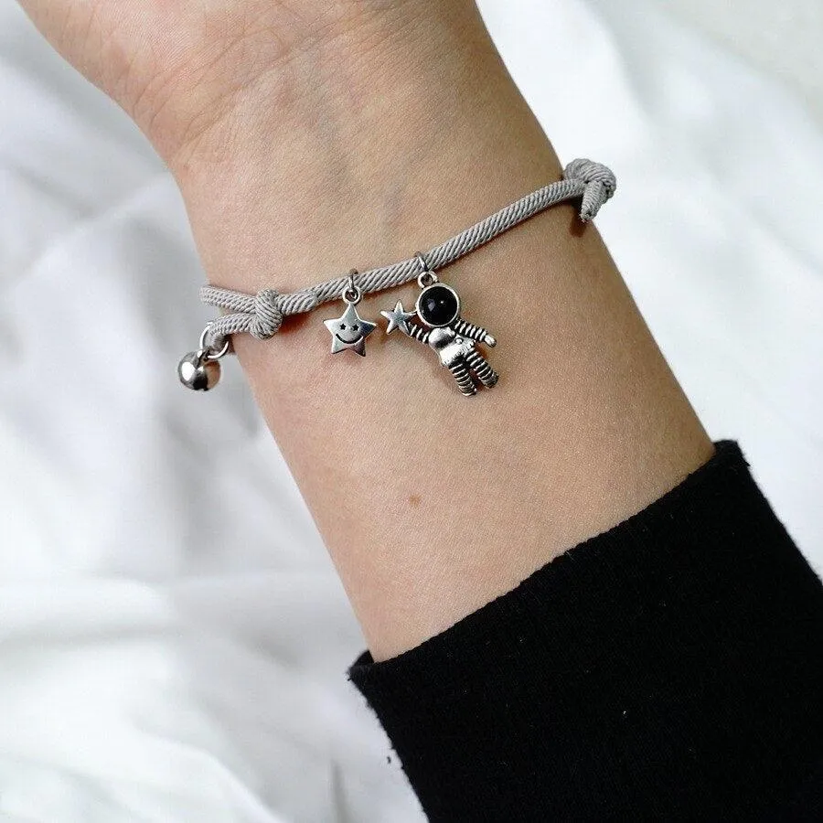 Cosmic Connection: The Astral Bond Magnetic Couple Bracelets