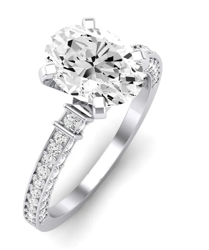 Daphne - Oval Diamond Engagement Ring
