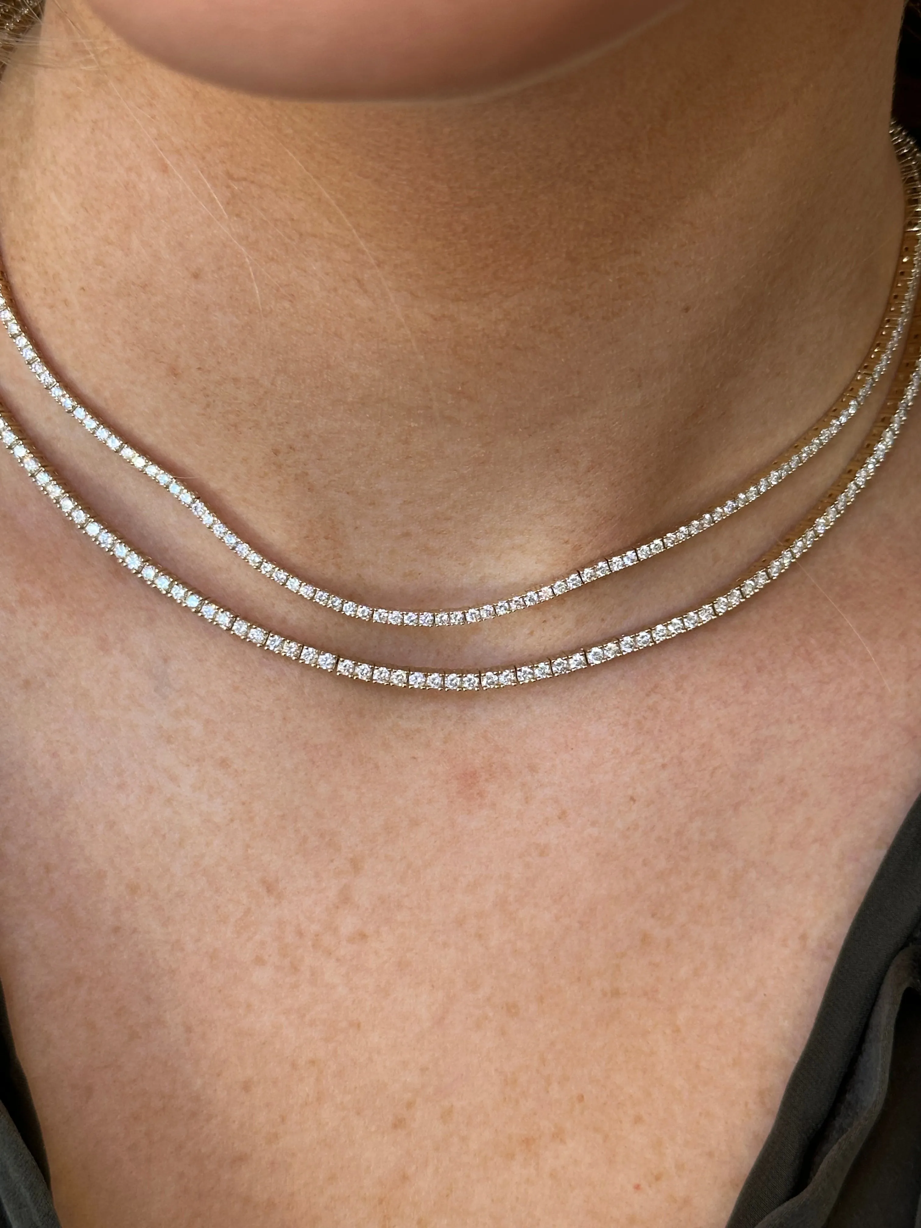 Diamond Tennis Necklace