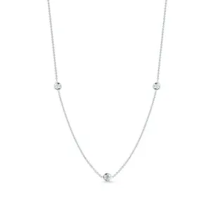 Diamonds by the Inch Three Station Necklace