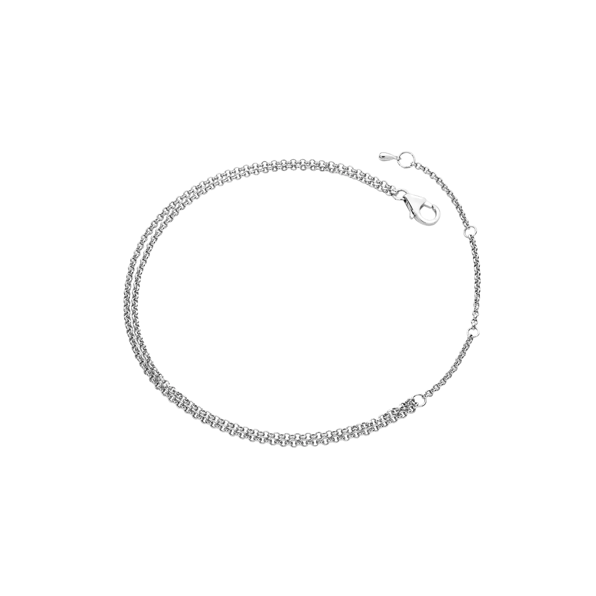 Double Chain Drop Anklet
