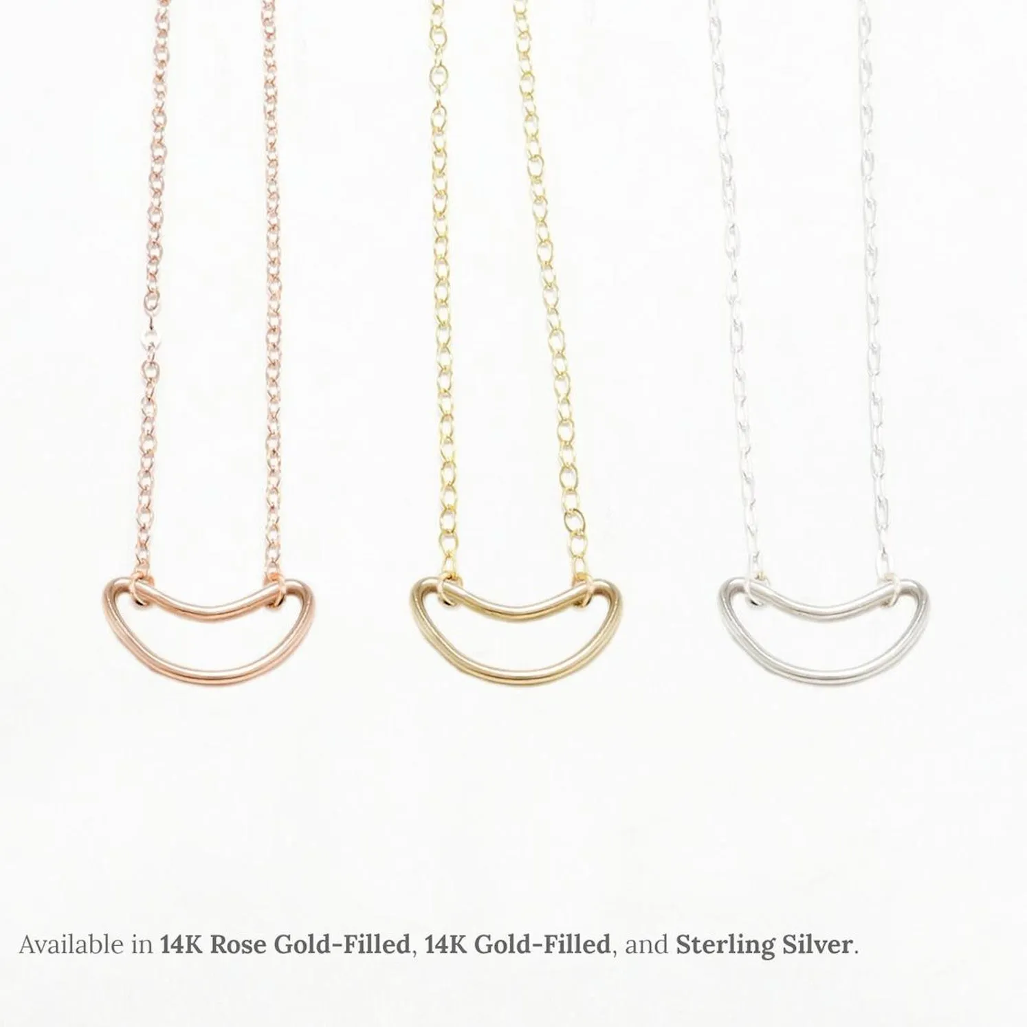 Enchant Crescent Necklace
