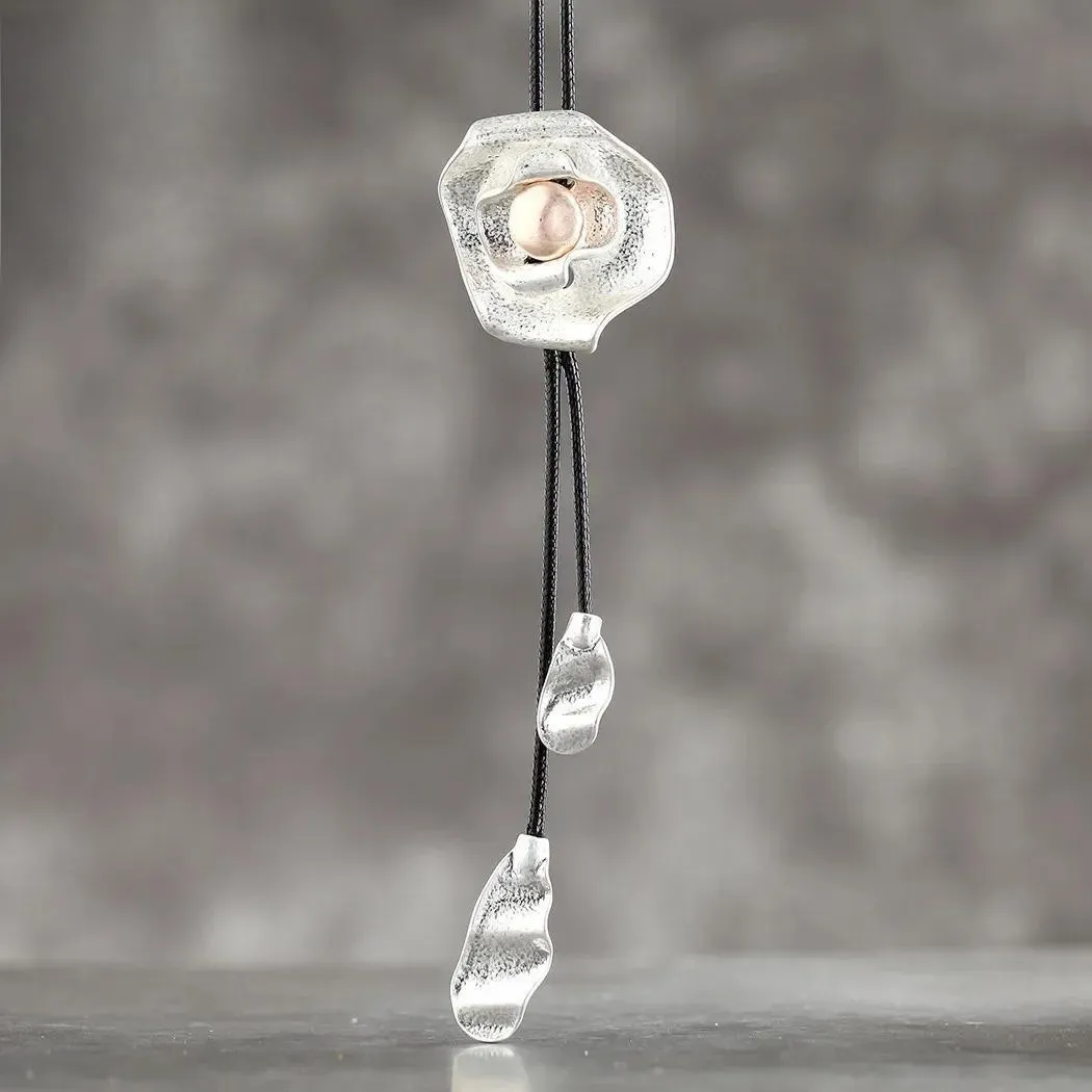 Fashion Rose Flower Jewelry For Women Long Necklace Unusual Things Chokers Pendants