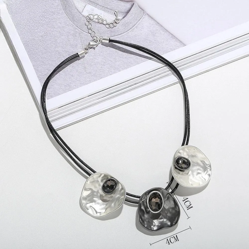 Fashion Silver Color Chokers Collar Necklace Jewelry for Women