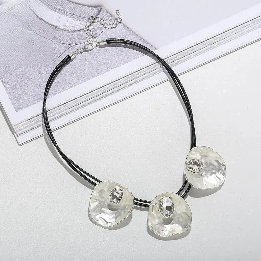 Fashion Silver Color Chokers Collar Necklace Jewelry for Women