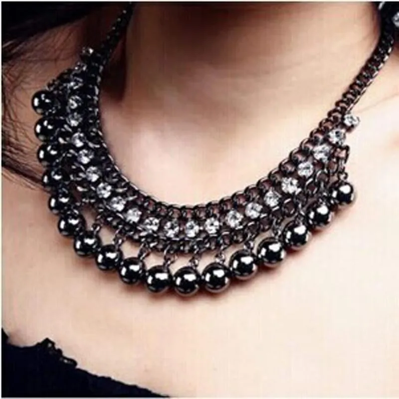 Fashion Vintage Statement Black Choker Necklaces
