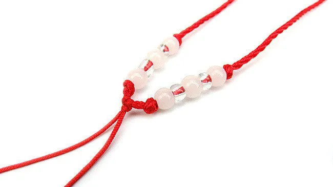 Handmade  Red Rope Lucky Choker Necklace for Women
