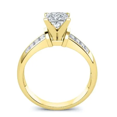 Heather - Princess Lab Diamond Engagement Ring (IGI Certified)