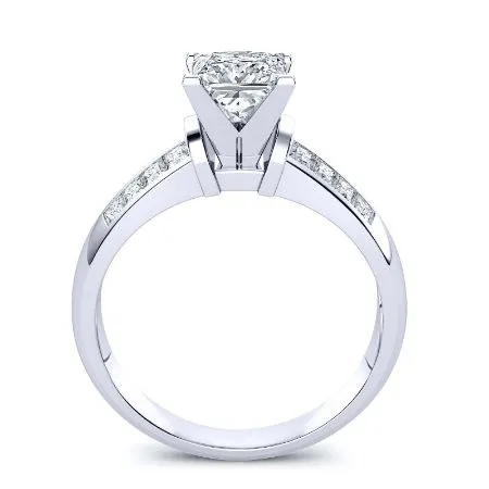 Heather - Princess Lab Diamond Engagement Ring (IGI Certified)