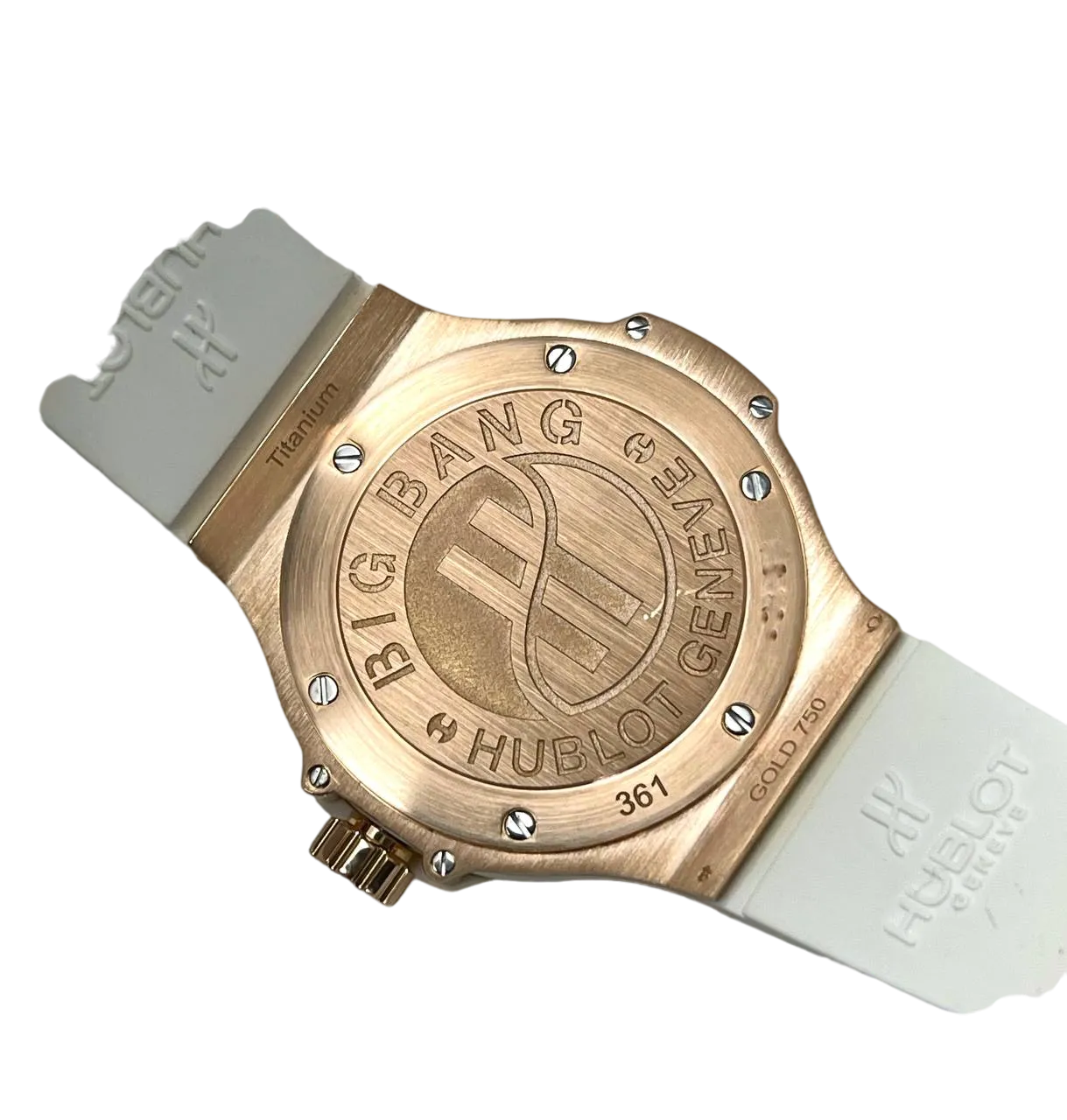 Hublot Big Bang 18K Rose Gold & Diamonds Ladies Watch
