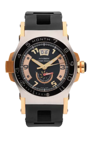 Jorg Hysek Abyss Power Reserve Stainless steel & 18K Gold Men's Watch