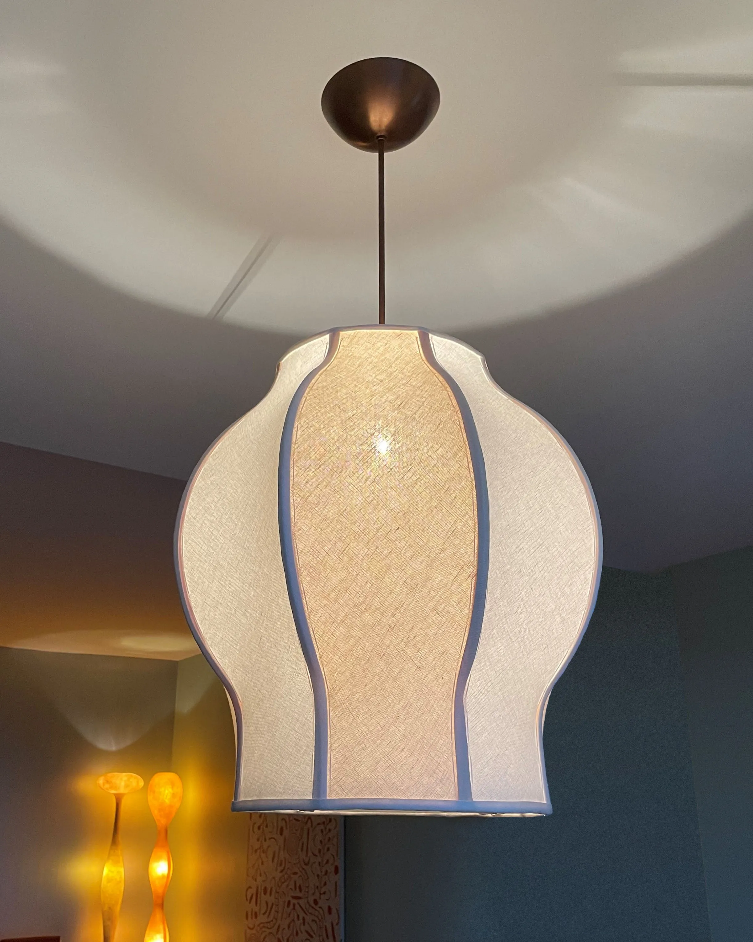 Jules 2-Tone Sculptural Pendant by Wende Reid Studio