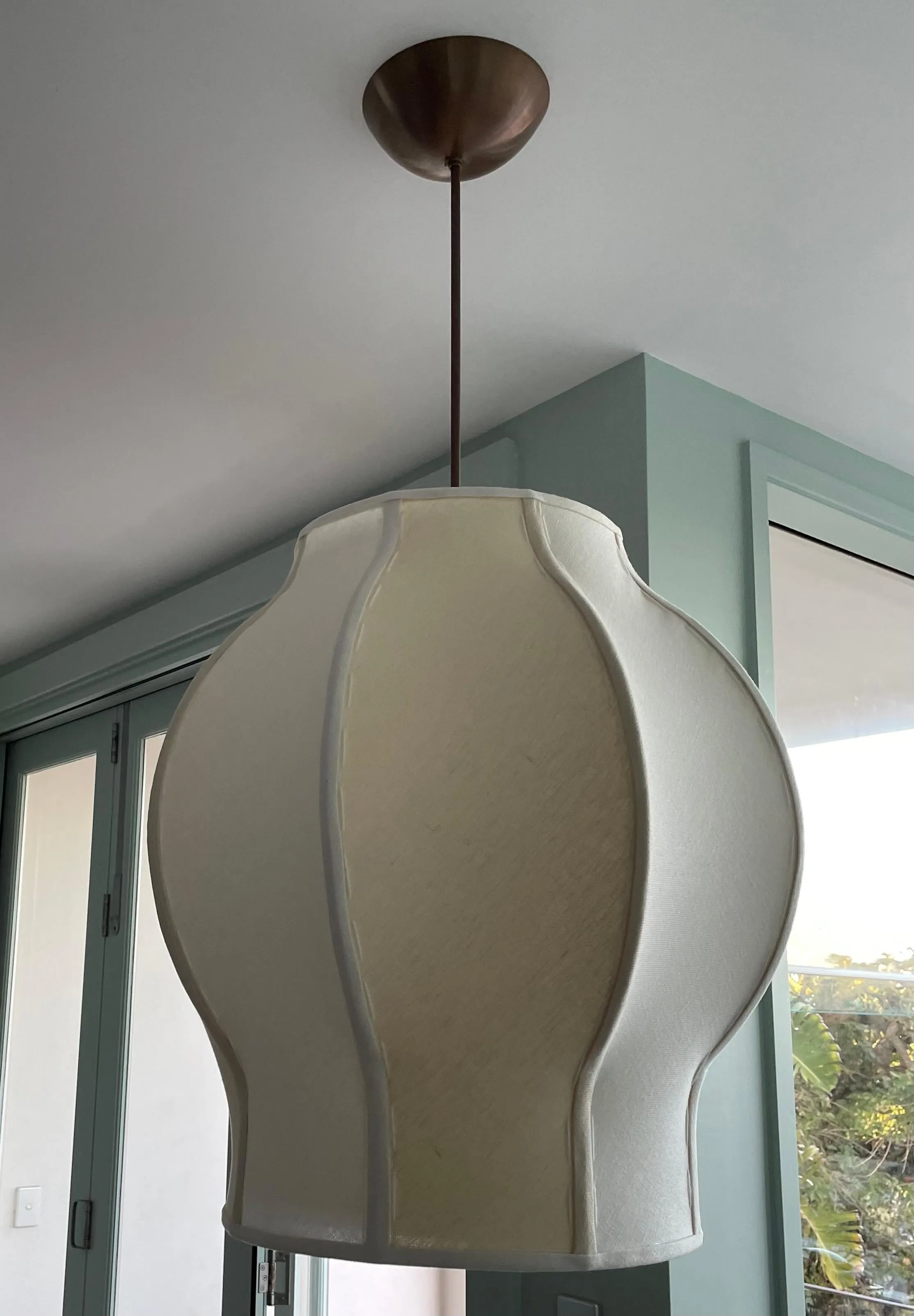 Jules 2-Tone Sculptural Pendant by Wende Reid Studio