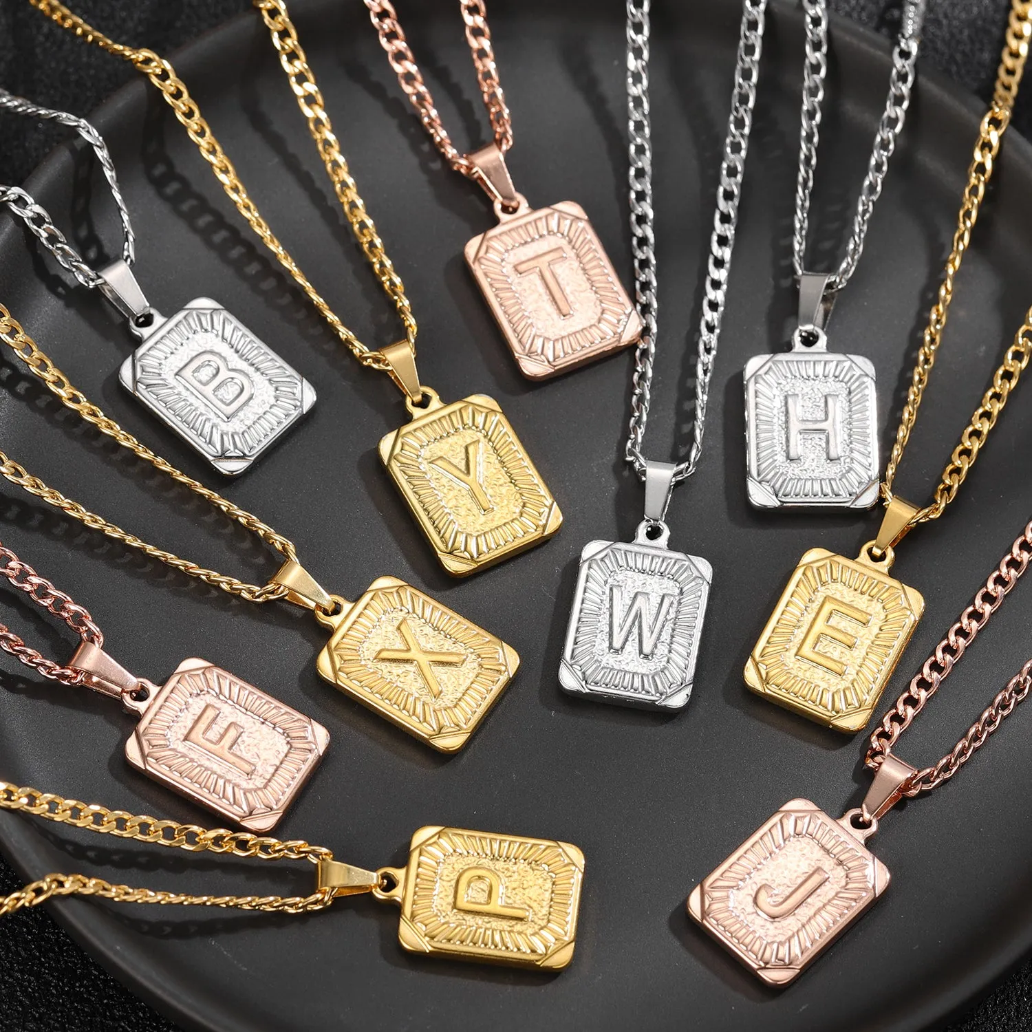 Letters Necklace Hip Hop Jewelry SN258