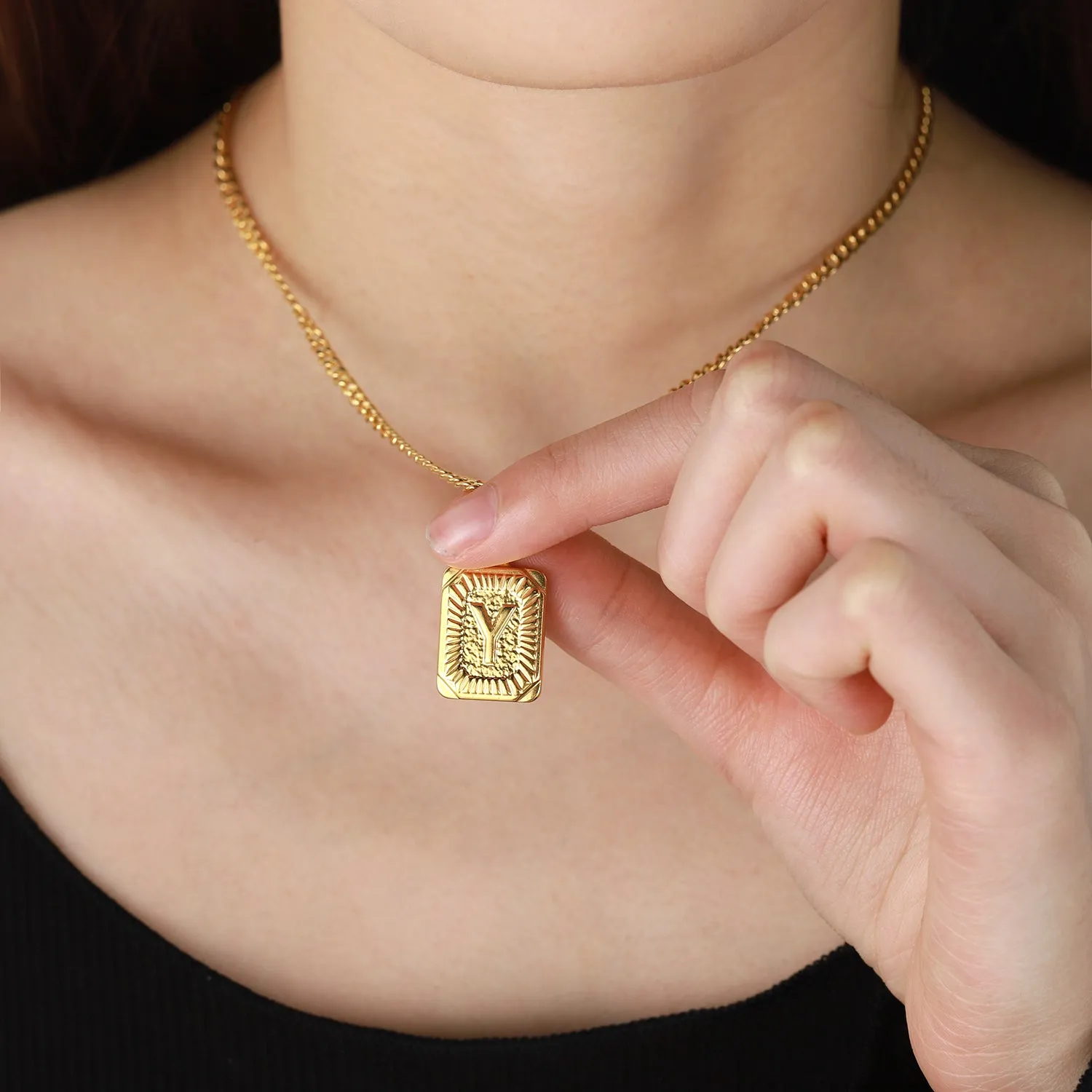 Letters Necklace Hip Hop Jewelry SN258