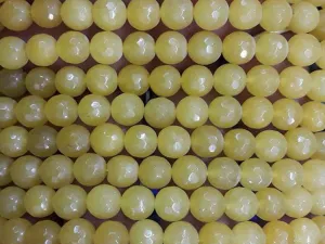 Light Yellow Circular Agate Stones