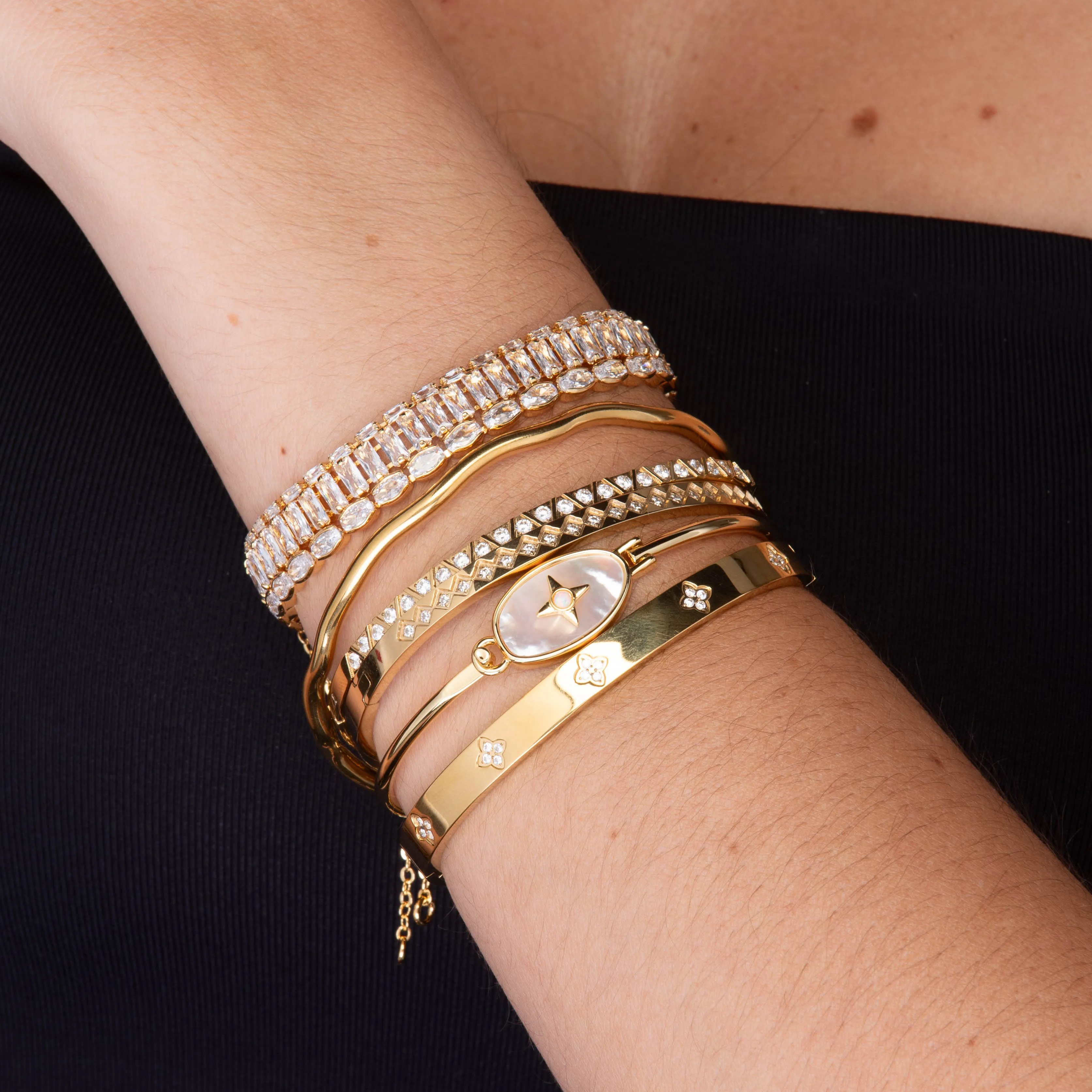 Marquise Tennis Zirconia Bracelet