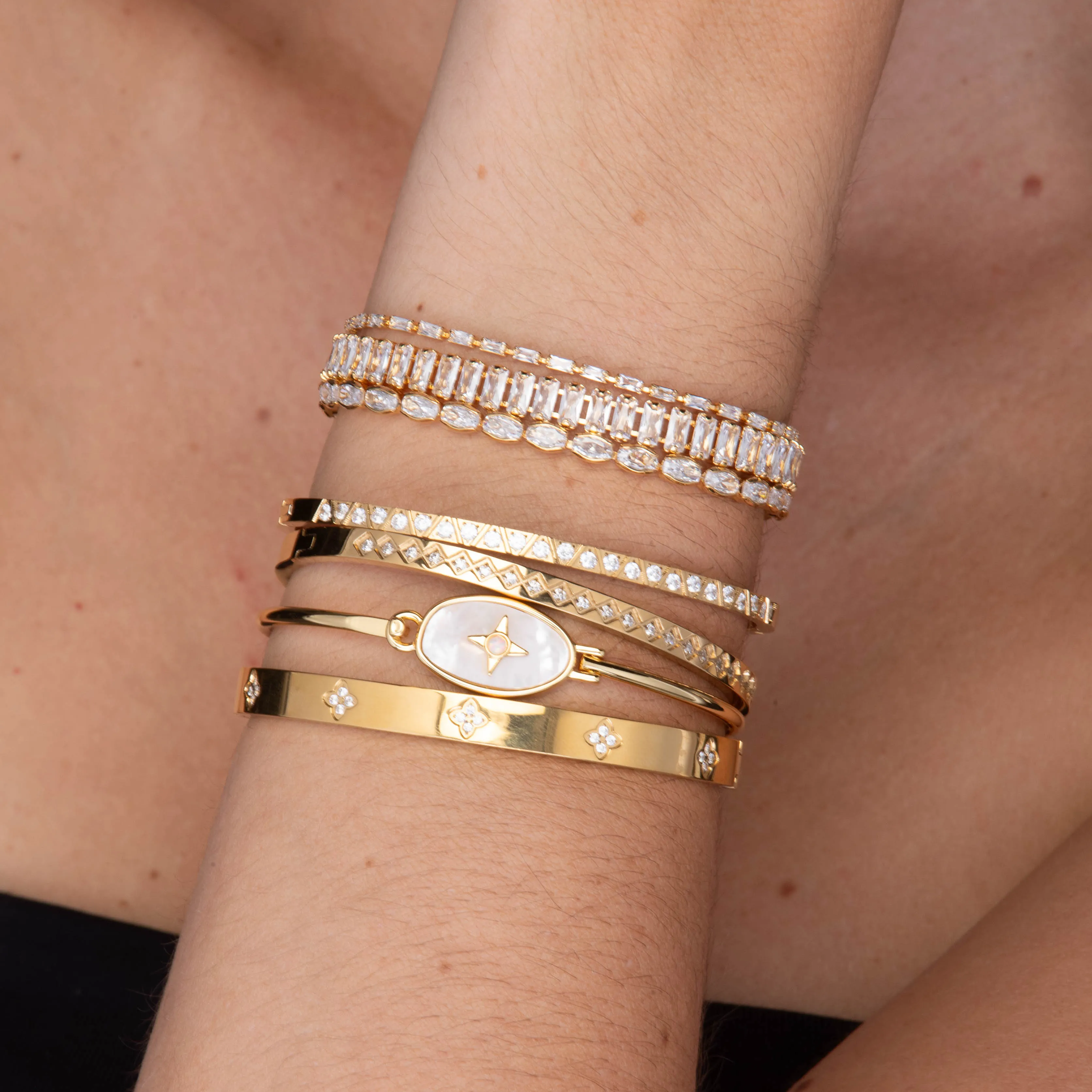 Marquise Tennis Zirconia Bracelet