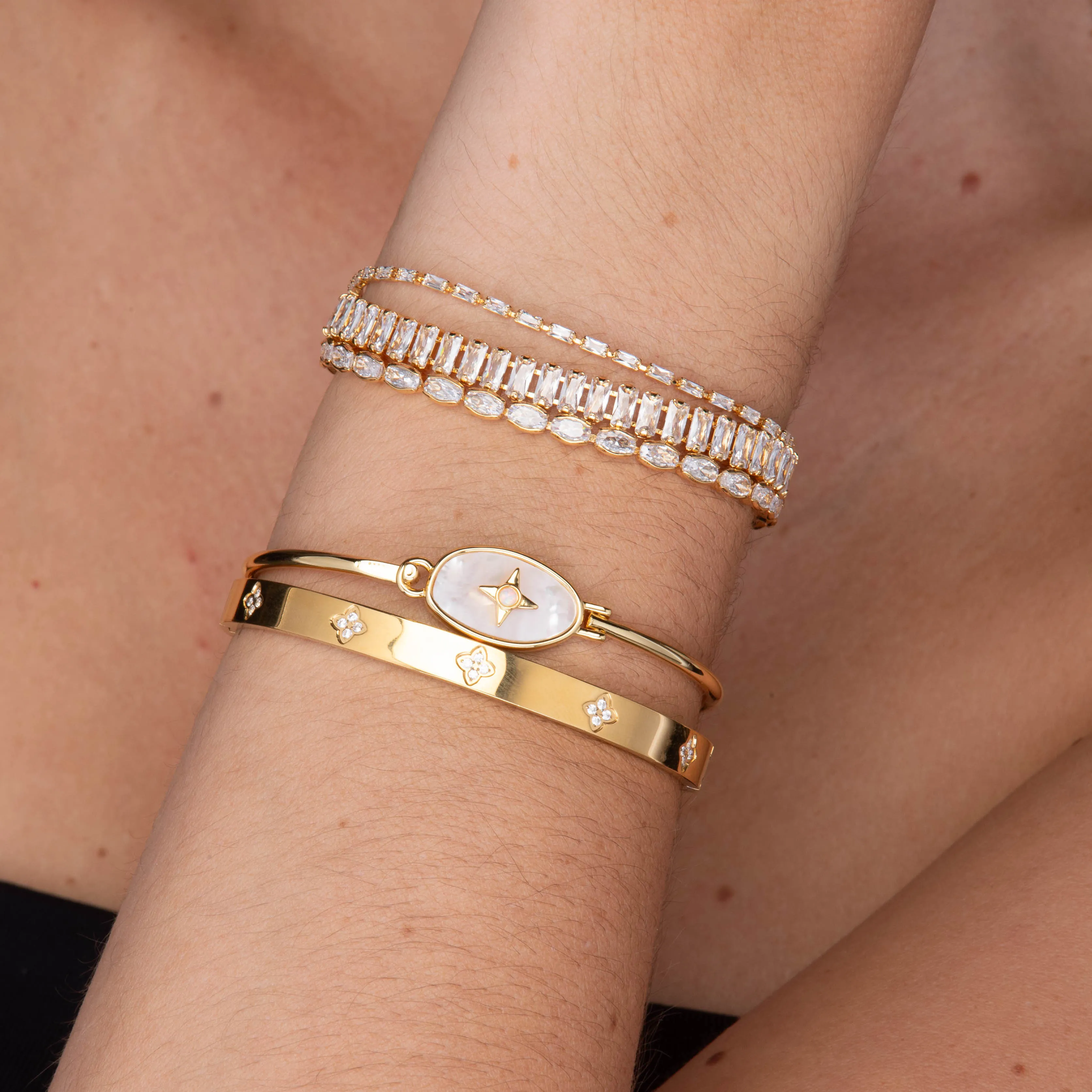Marquise Tennis Zirconia Bracelet