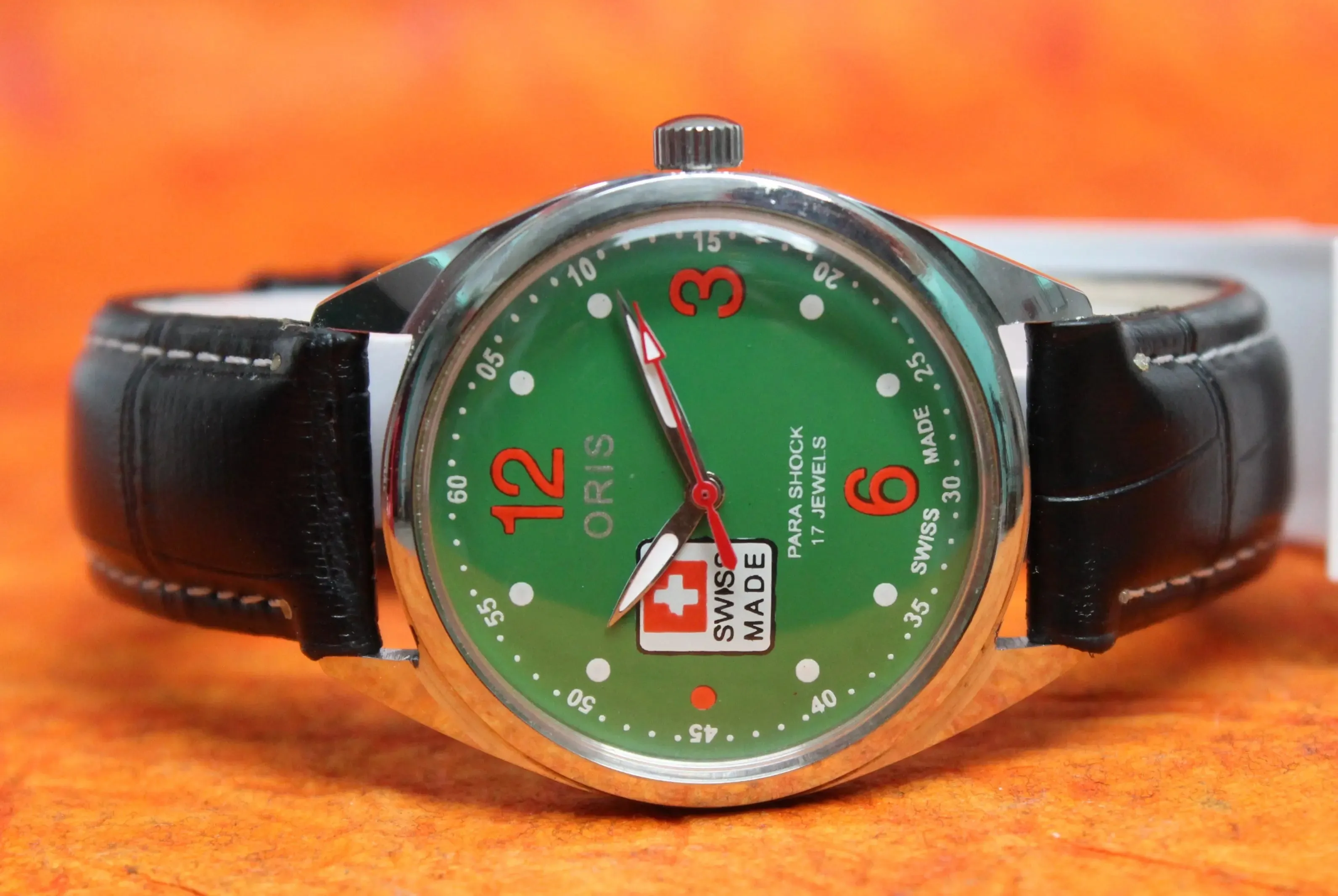 Mechanical Swiss Made Watch ORIS Vintage 17 Jewels ST96 Hand Wind Mechanism