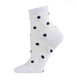 Memoi Daisy Sheer Anklet