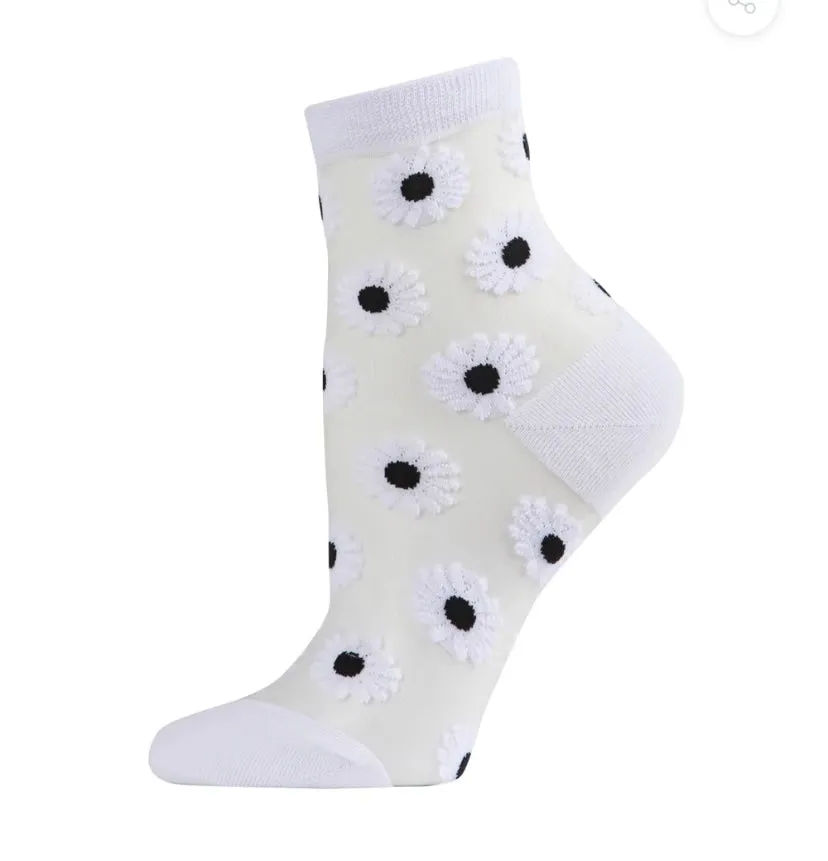 Memoi Daisy Sheer Anklet