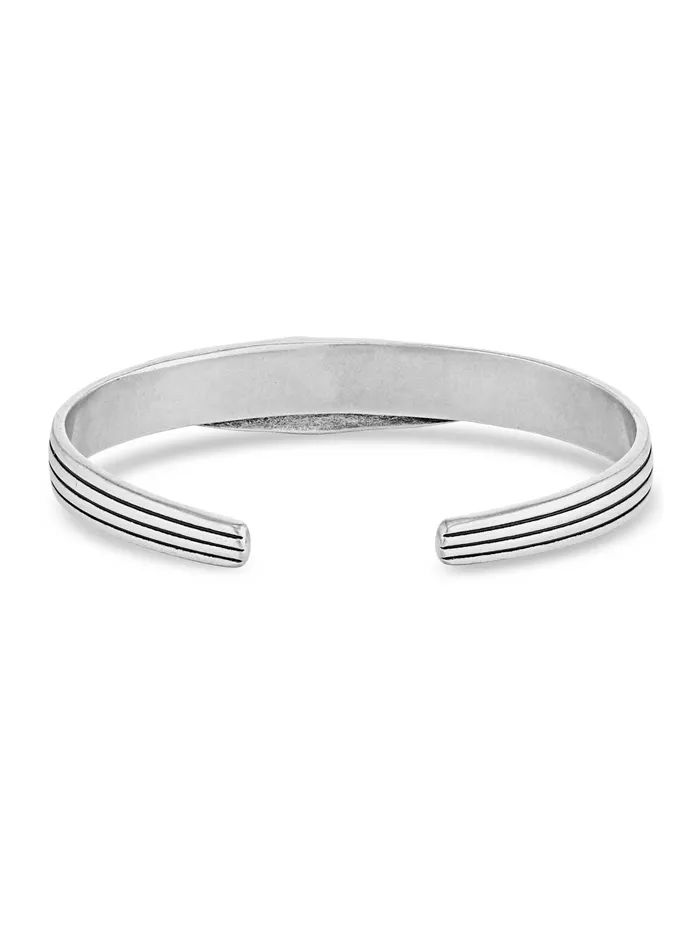 Montana Silversmiths BC5486 Womens Solo Flight Turquoise Feather Cuff Bracelet Silver