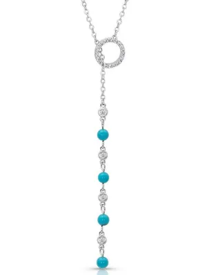 Montana Silversmiths NC4403 Lariat Drop Necklace Silver