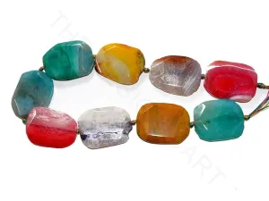 Multicolour Uncut Agate Stones