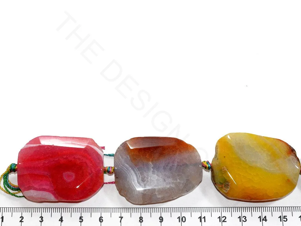 Multicolour Uncut Agate Stones