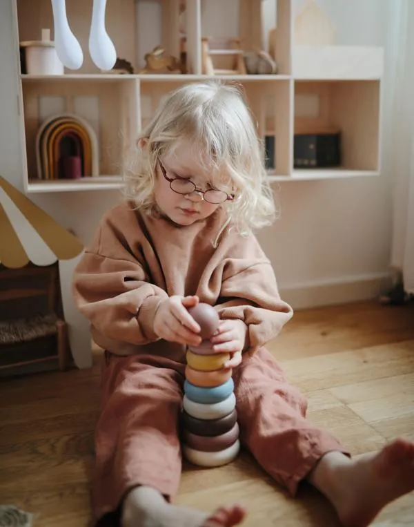 Mushie Stacking Rings Toy (Original)