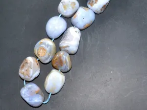 Pastel Blue Agate Stones