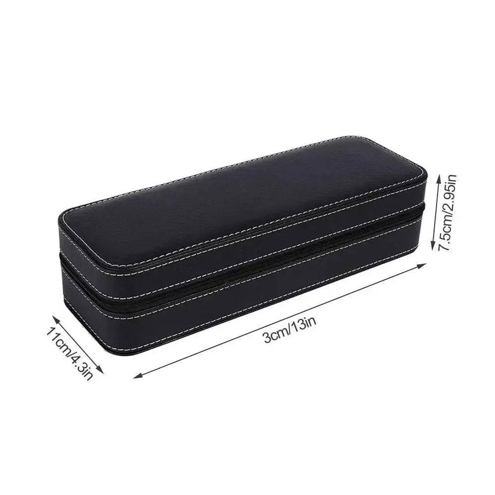 Portable 6 Slots Watch Box Desktop Watch Case Household Watch Organizer