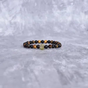 Protection Ally - Tiger Eye & Black Onyx Bracelet