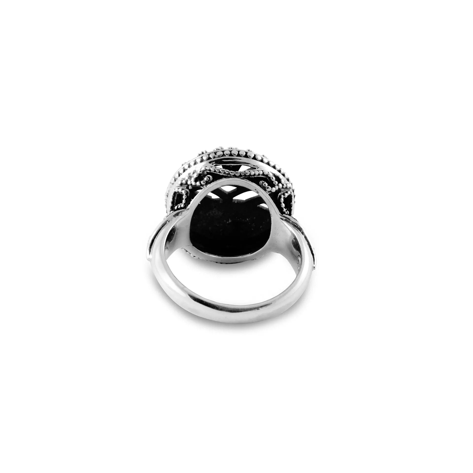 Ring Cocktail Songket Silver