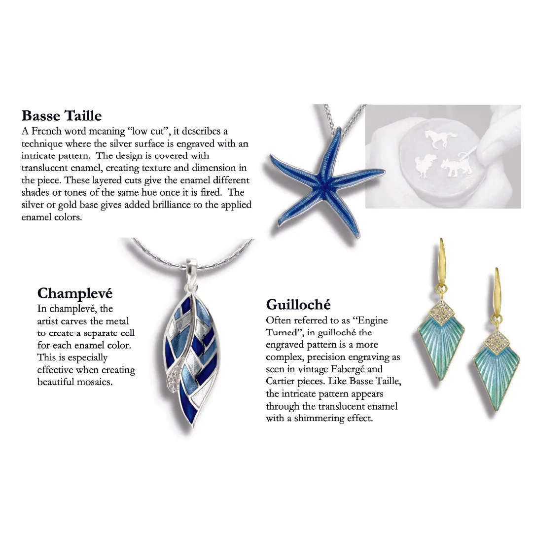 Seafarer’s Whale Tail Rhodium Plated 925 Chain Pendants