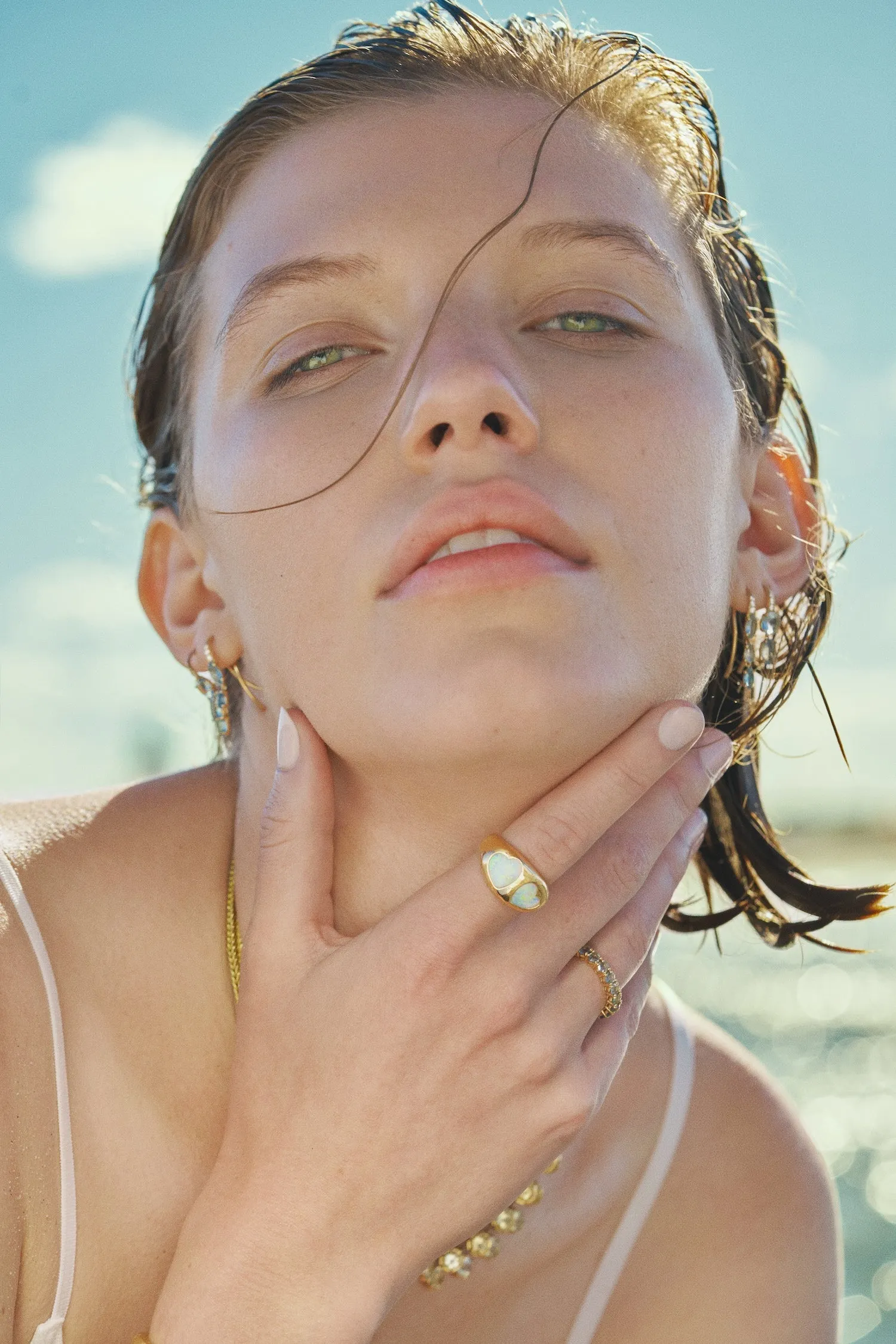 Seafoam Eternity Band