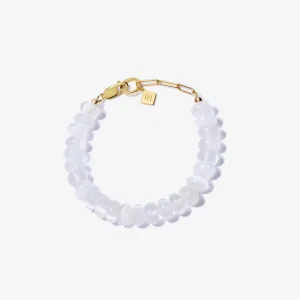 SELENITE CANDY BEADS BRACELET XL BEADS (10MM)